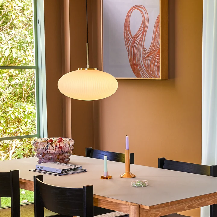 Hübsch Interior - Serene hanglamp Ø 40 cm, wit