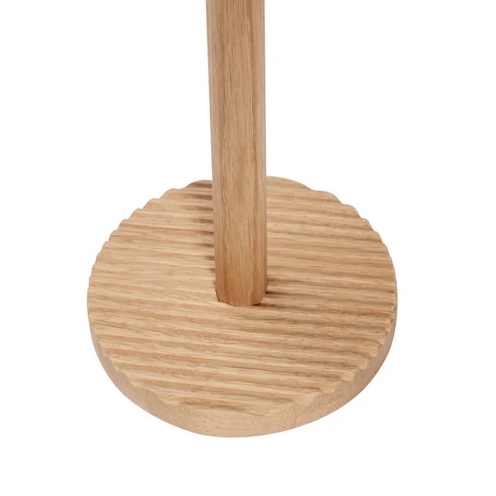 Hübsch Interior - Wave Keukenrolhouder, H 28 cm, eik