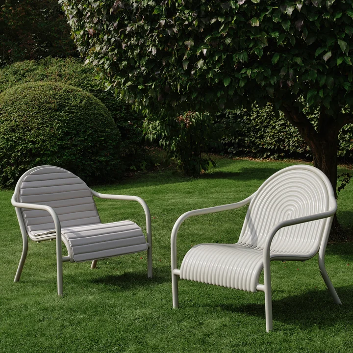 Tom Dixon - Groove Loungestoel, putty