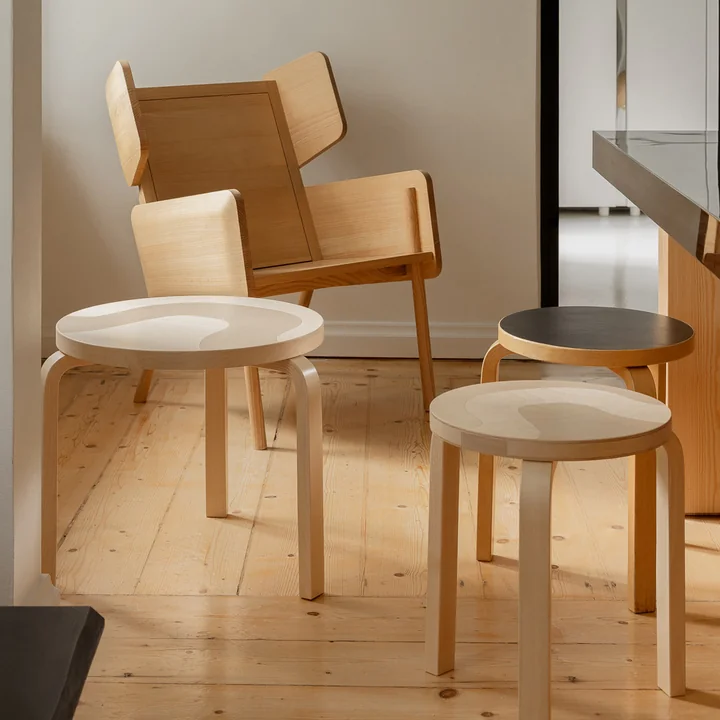 Artek x Marimekko - Serie, natuurlijk berken (jubileumeditie)