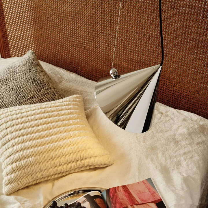 Tom Dixon - Pose LED hanglamp, Ø 25 cm, zilver