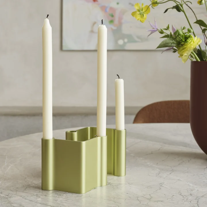 Muuto - Pair Kaarshouder, H 11 cm, groen