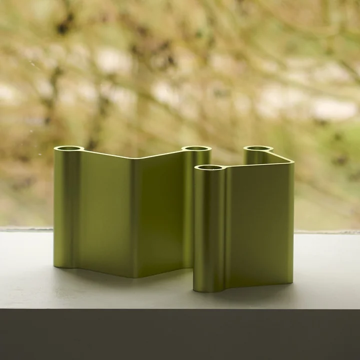 Muuto - Pair Kaarshouder, H 11 cm, groen