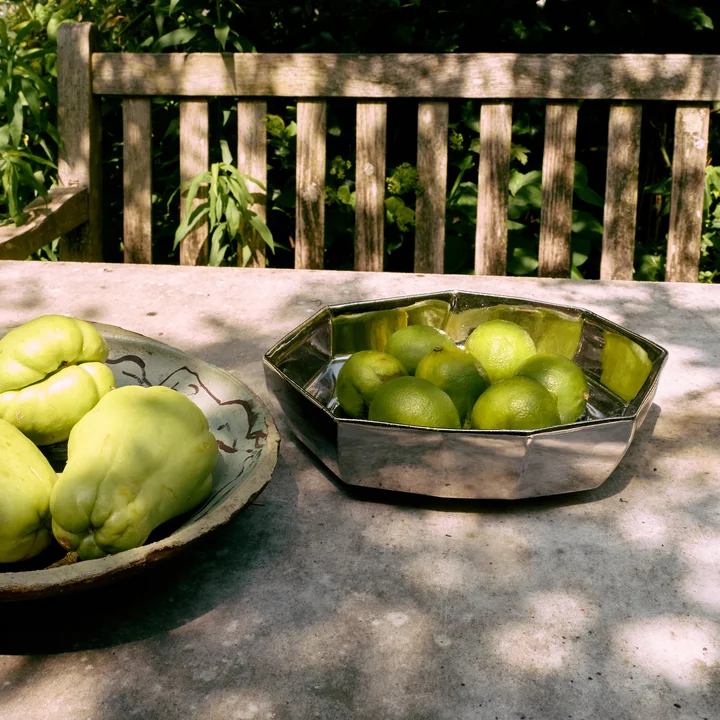 HKliving - Chromen decoratieve kom