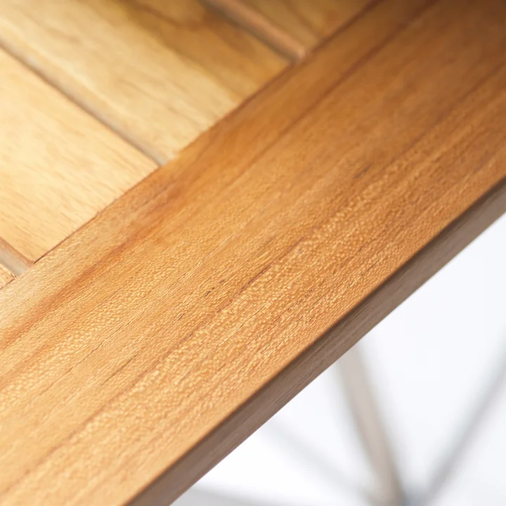 FDB Møbler - Lilleø M26 Klaptafel, 58 x 63,5 cm, naturel geolied teakhout