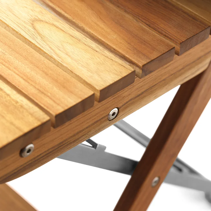 FDB Møbler - Lilleø M23 Vouwstoel, naturel geolied teakhout