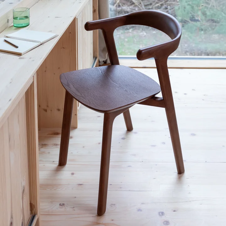 Zuiver - Northwood Stoel, walnoot