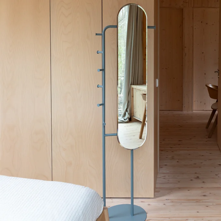 Zuiver - Vero staande spiegel, blauw
