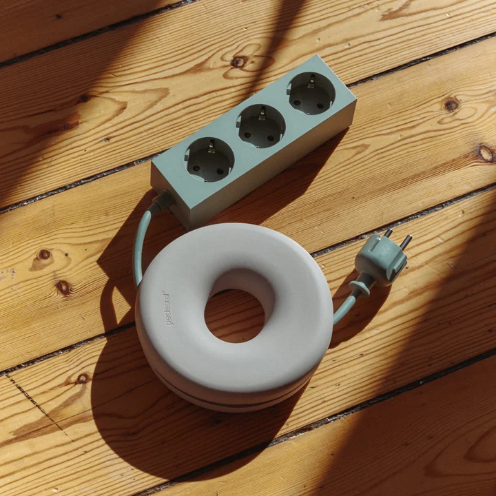 Pedestal - Cable Bagel, Ø 14 cm, haver