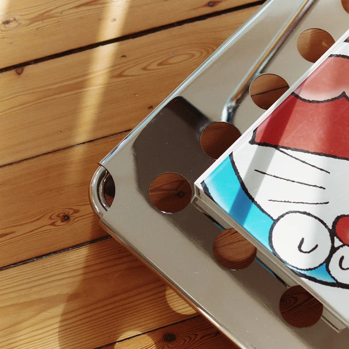 Pedestal - Disco TV-standaard, 40 - 70 inch, chroom