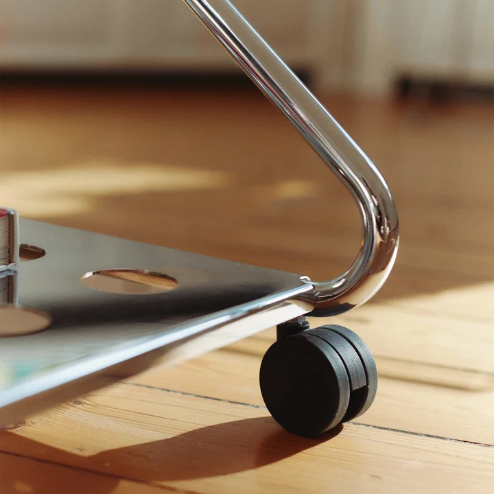 Pedestal - Disco TV-standaard, 40 - 70 inch, chroom