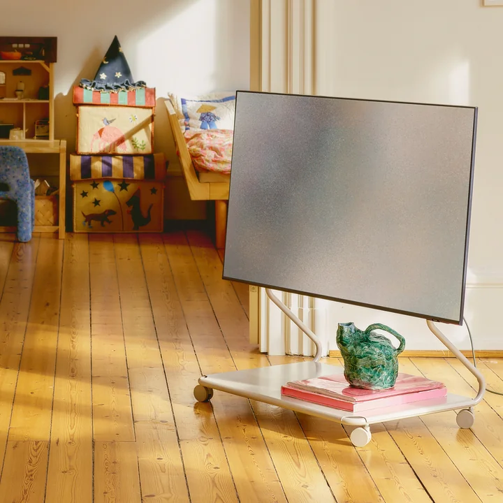 Pedestal - Disco TV-standaard, 40 - 70 inch, haver