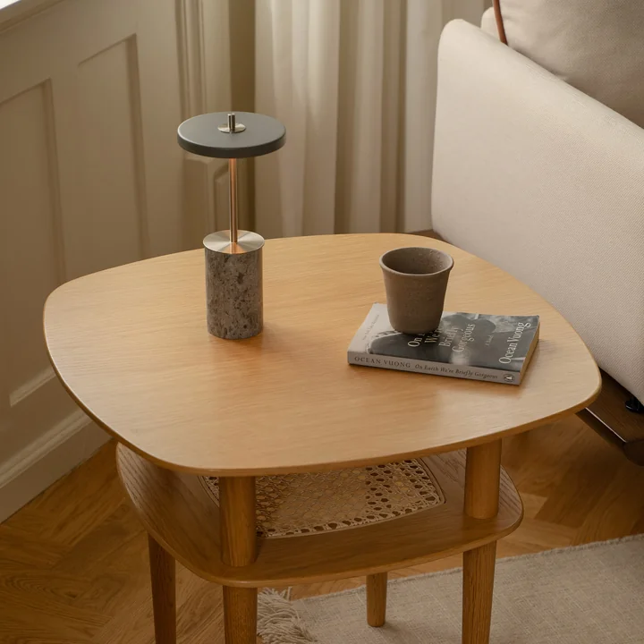 Umage - Asteria Move Mini, LED tafellamp, staal / grijs