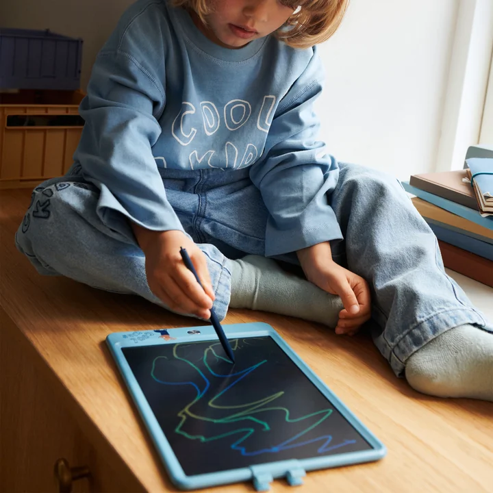 LIEWOOD - Zora LCD-tekenbord, 10", tiger / beach blue
