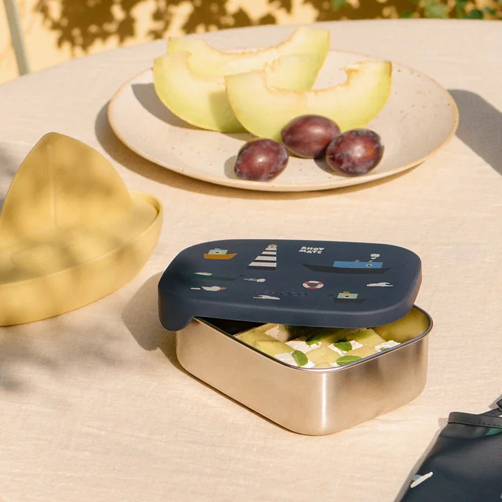 LIEWOOD - Arthur lunchbox met deksel, zeilend / classic navy