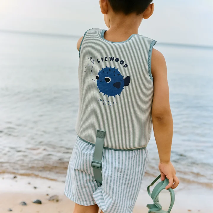 LIEWOOD - Dove Reddingsvest, pepermunt / zandkleurig