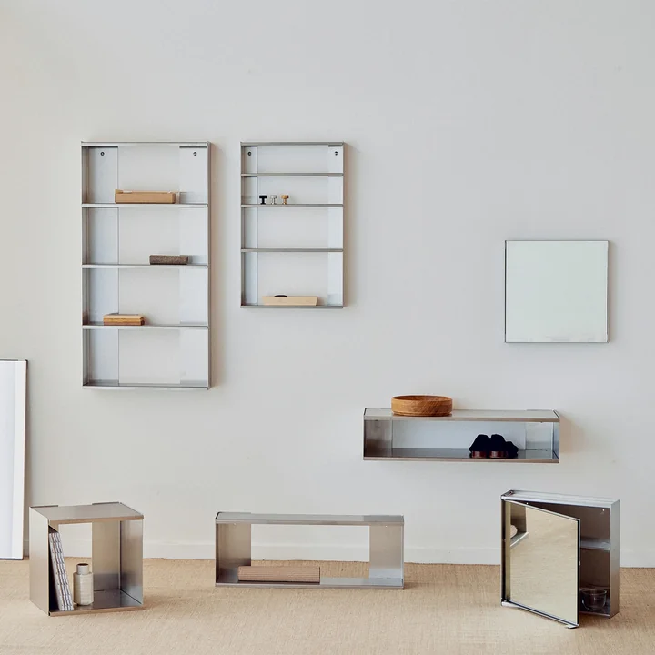 Form & Refine - Conische productfamilie, geborsteld roestvrij staal