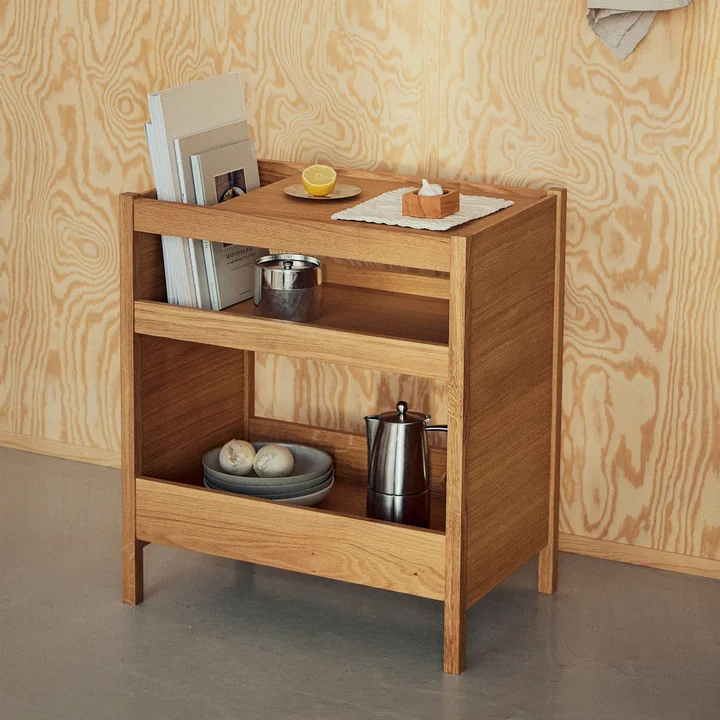 Form & Refine - Journal Bijzettafel, eiken naturel