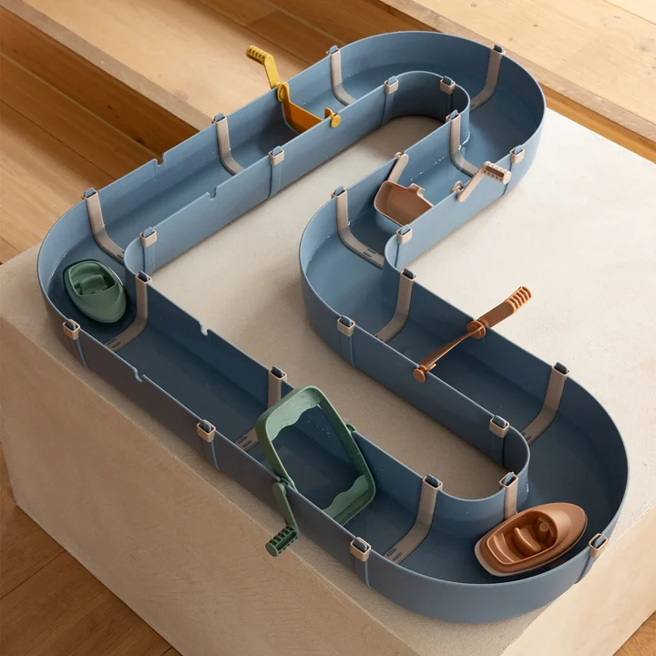 LIEWOOD - Cassian Wasserstrasse, beach blue / multi mix