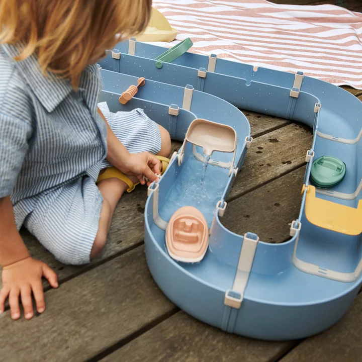 LIEWOOD - Cassian Wasserstrasse, beach blue / multi mix