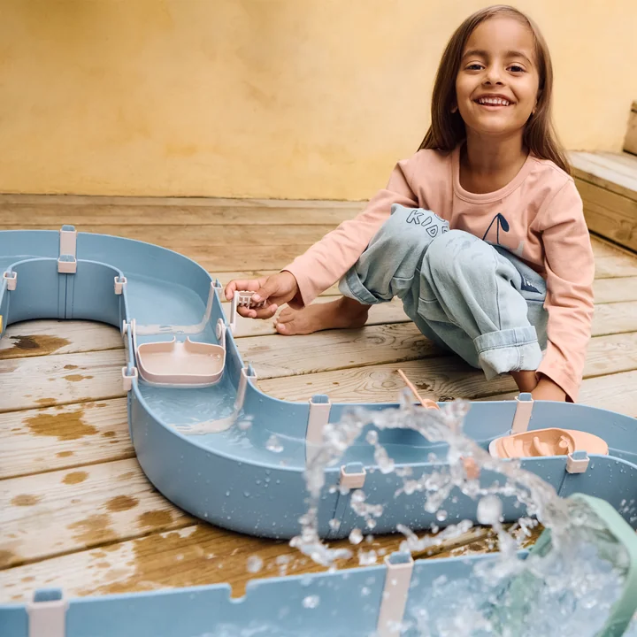 LIEWOOD - Cassian Wasserstrasse, beach blue / multi mix