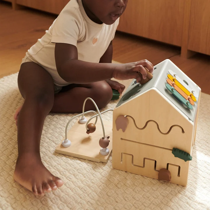 LIEWOOD - Lucas activity speeltje, tuscuny roos multimix