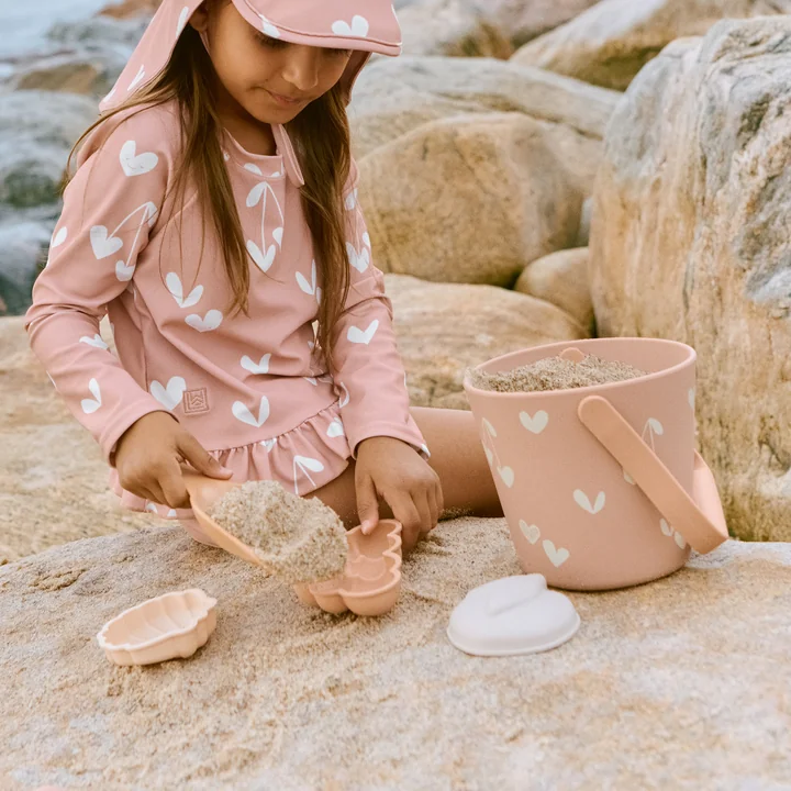 LIEWOOD - Gilma strandset, Sweethearts, licht tuscuny (6 st.)