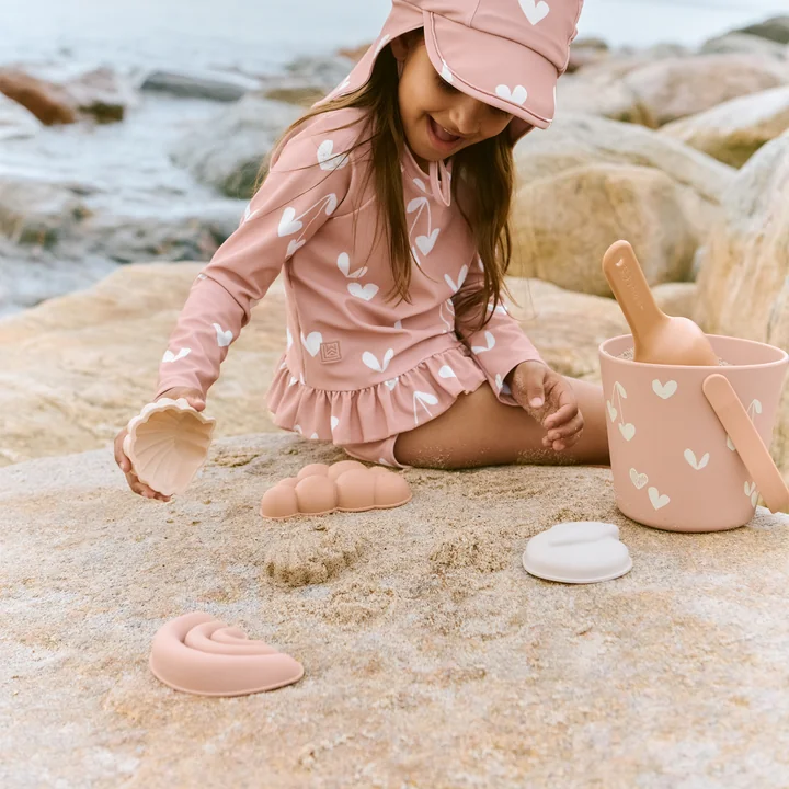 LIEWOOD - Gilma strandset, Sweethearts, licht tuscuny (6 st.)