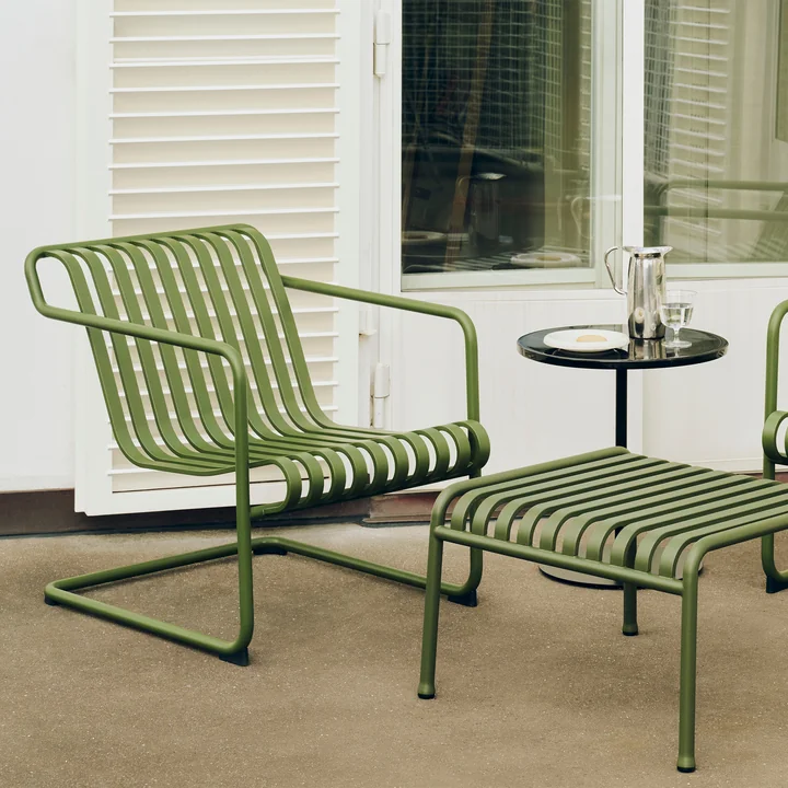 HAY - Palissade Sledestoel Laag, Olijf