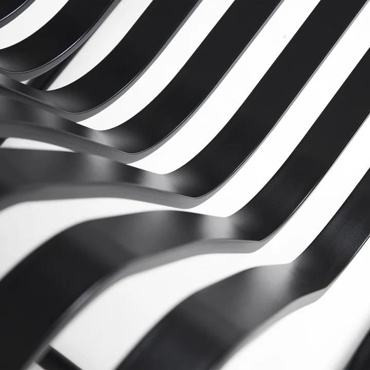 HAY - Palissade slede eetkamerstoel, antraciet