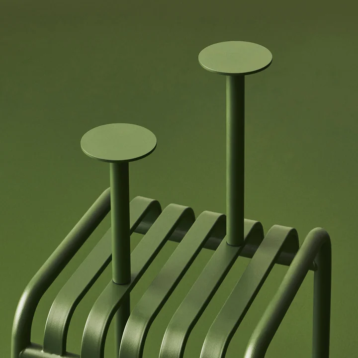 HAY - Host Draagbare LED tafellampen, olijf