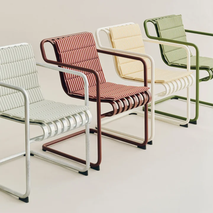 HAY - Terrazza Opvouwbaar zitkussen, dikke strepen