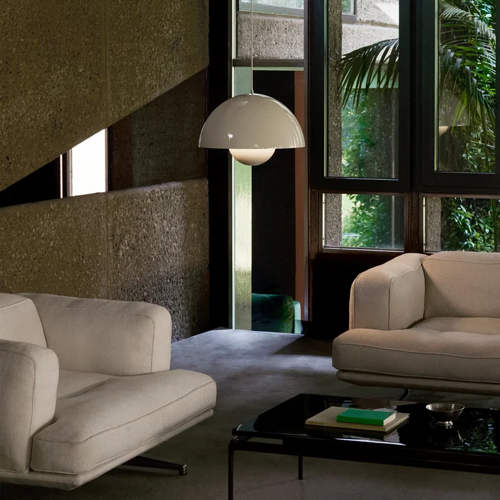 & Tradition - FlowerPot hanglamp VP2, ivoor