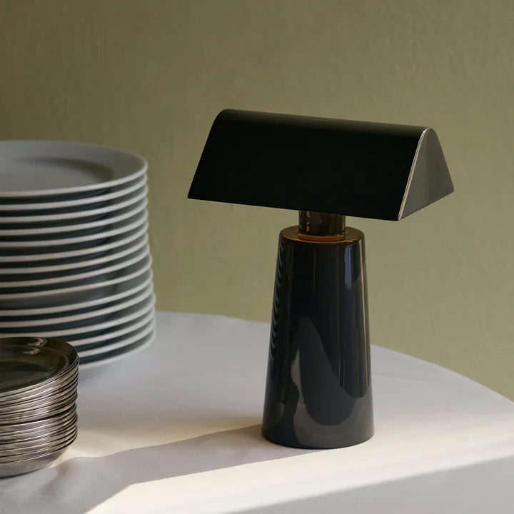 & Tradition - Caret MF1 Oplaadbare lamp, antraciet