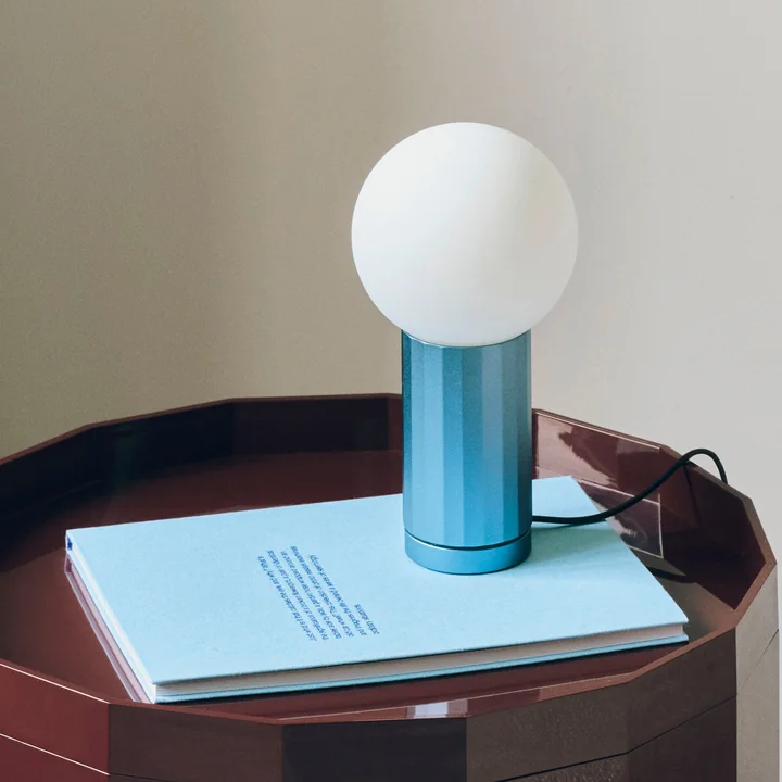 HAY - Turn On LED tafellamp, blauw