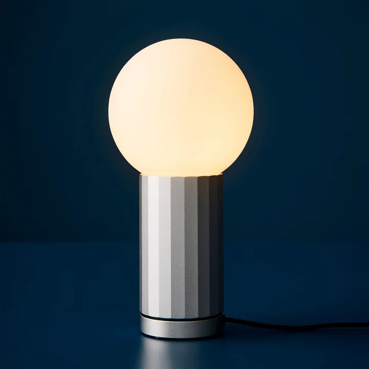 HAY - Turn On LED tafellamp, aluminium