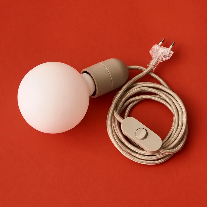 HAY - Gemeenschappelijke kabelset, betongrijs