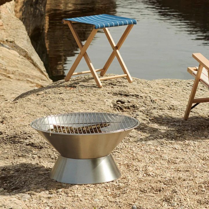 HAY - Outdoor Market Haard, roestvrij staal