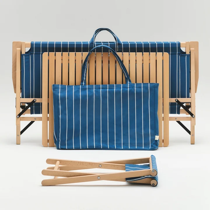 HAY - Outdoor Market Opvouwbare bank, opvouwbare tafel, opvouwbare kruk