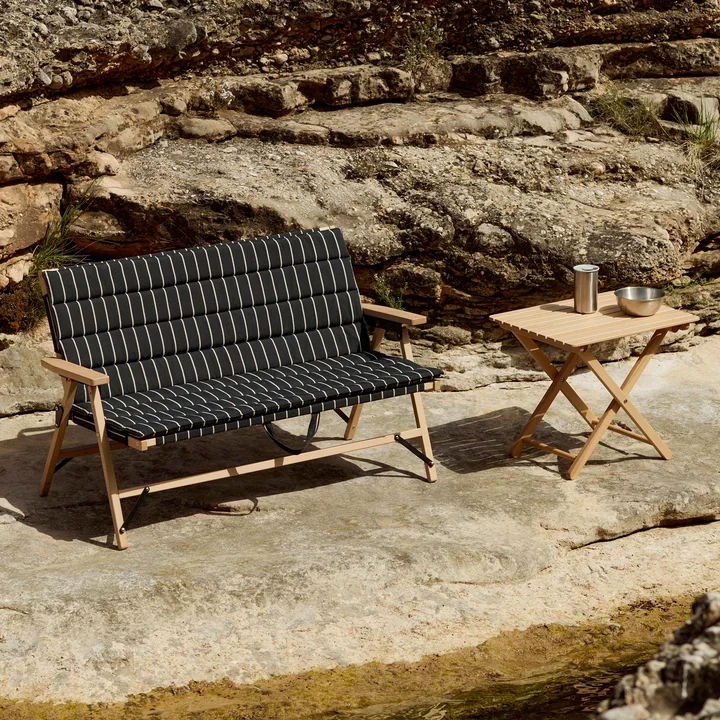 HAY - Outdoor Market Opklapbare bank, opklapbare tafel S