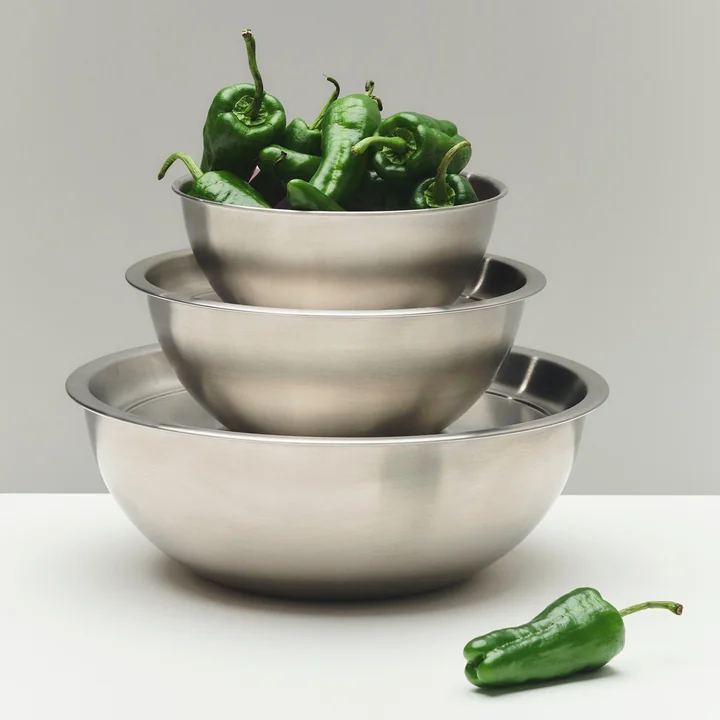 HAY - Outdoor Market Kom met deksel, roestvrij staal