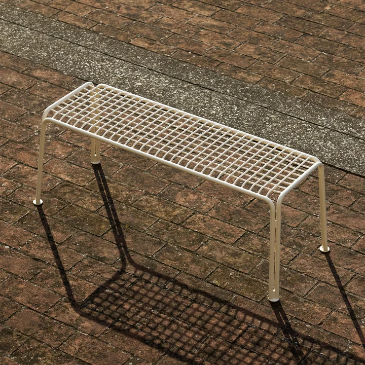 & Tradition - Thorvald SC112 Tuinbank, 125 x 46 cm, ivoor