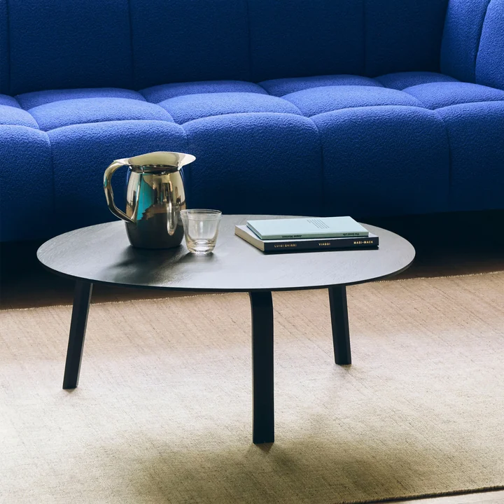 HAY - Bella Salontafel Ø 80 cm / H 32 cm, zwart