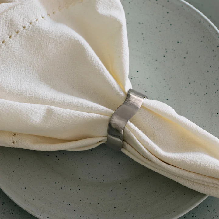 Broste Copenhagen - Zina Servetring zilver