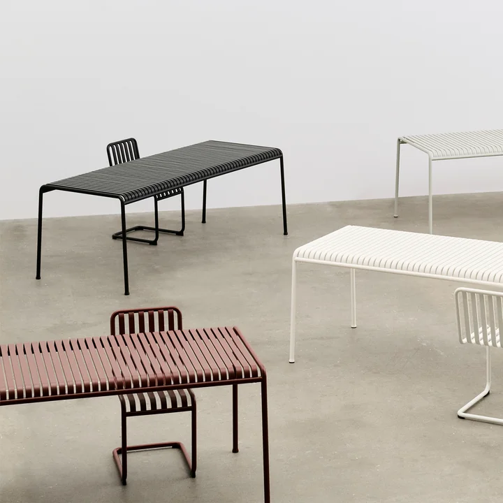 HAY - Palissade Tafel, rechthoekig, 220 x 90 cm