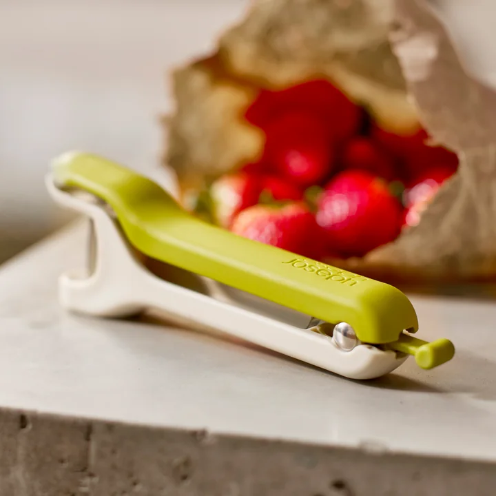 Joseph Joseph - Tweezy 2-in-1 kernboor, steen / groen