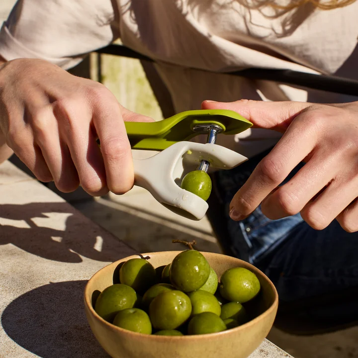 Joseph Joseph - Tweezy 2-in-1 kernboor, steen / groen