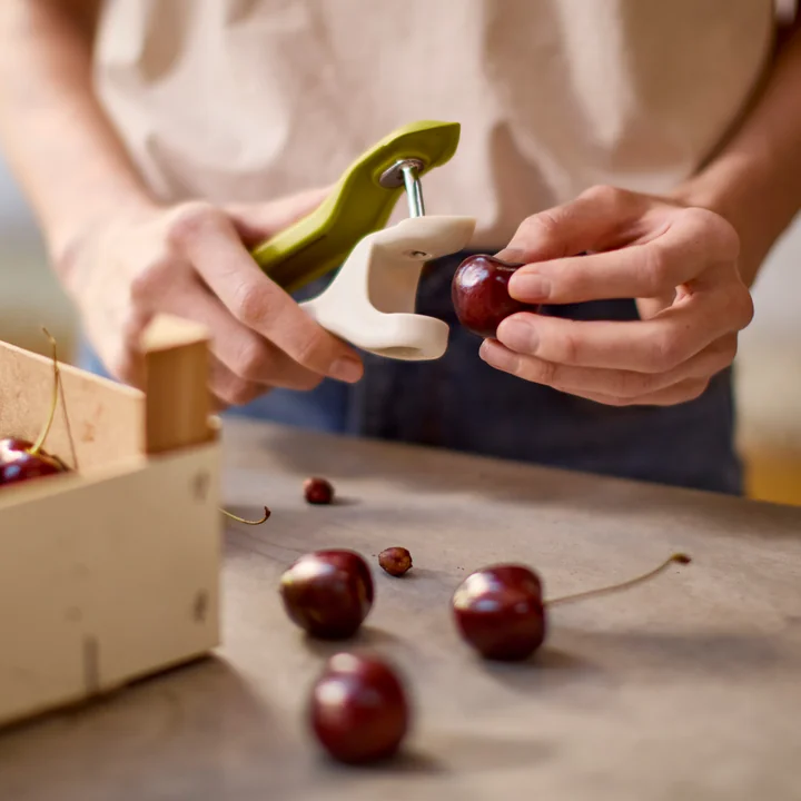 Joseph Joseph - Tweezy 2-in-1 kernboor, steen / groen