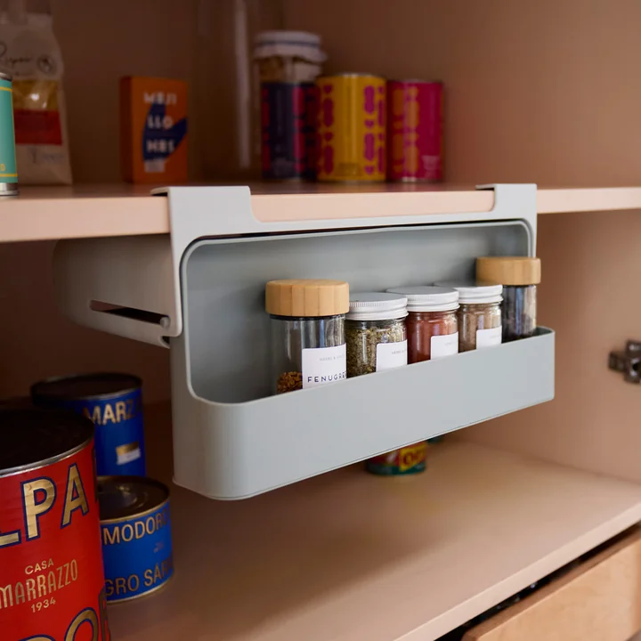 Joseph Joseph - CupboardStore Uitschuifbaar kruidenrek, licht steen