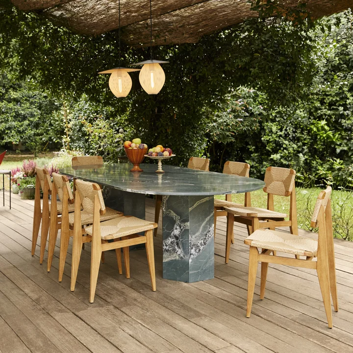 Gubi - C-Chair Outdoor Stoel